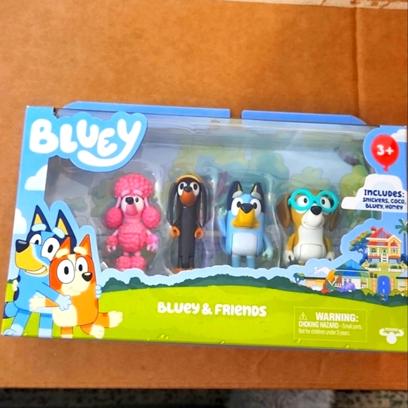 NIP Bluey and Friends snickers coco honey bluey disney four pack - Picture 6 of 6